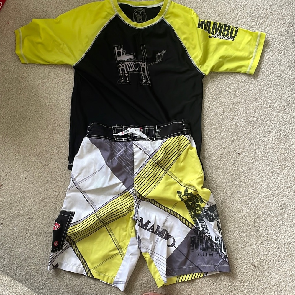 ☀️Mambo Swim Shirt and Shorts